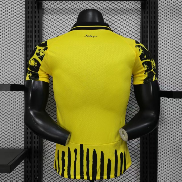 with Sponor Logo Player Version 2025-2026 Borussia Dortmund Club World Cup Home Soccer Jersey BVB Football Shirt