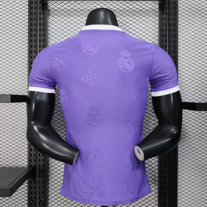 Player Version 2025-2026 Real Madrid Purple Special Version Soccer Jersey Real Football Shirt