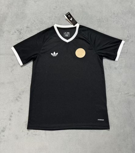 Fans Version 2025-2026 Ajax Black Soccer Jersey Football Shirt