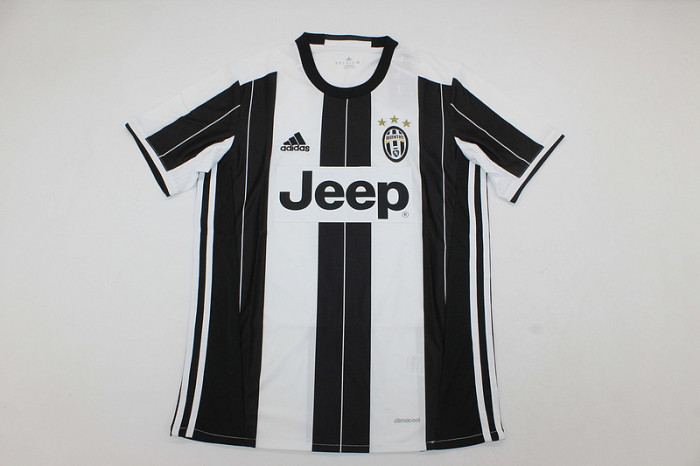 Retro Jersey 2016-2017 Juventus Home Soccer Jersey Vintage Football Shirt