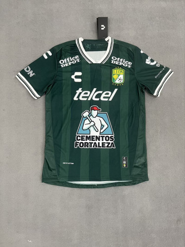 Fans Version 2025-2026 Club Leon Home Soccer Jersey Football Shirt