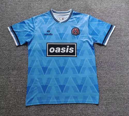 Fans Version 2025-2026 Bohemian Blue Oasis Version Soccer Jersey Football Shirt