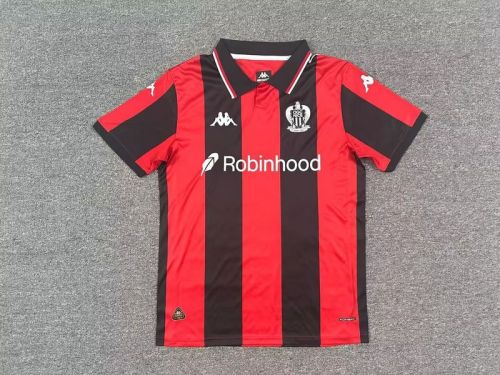 Maillot Nice Shirt Fan Version 2025-2026 Nice Home Soccer Jersey