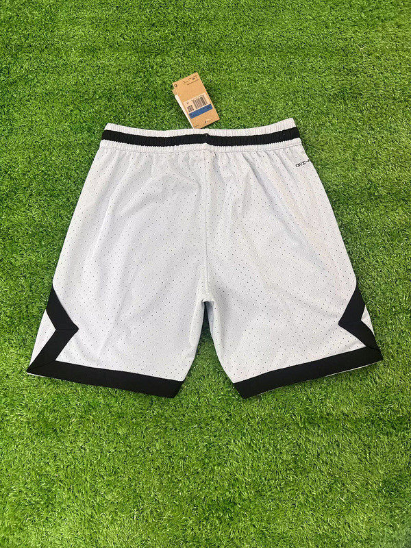 Fan Version 2025-2026 PSG AJ White/Black Soccer Shorts Football Shorts