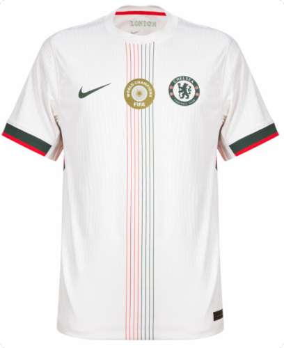 with Club World Cup Champions Patch Player Version 2025-2026 Chelsea Away Soccer Jersey Football Shirt