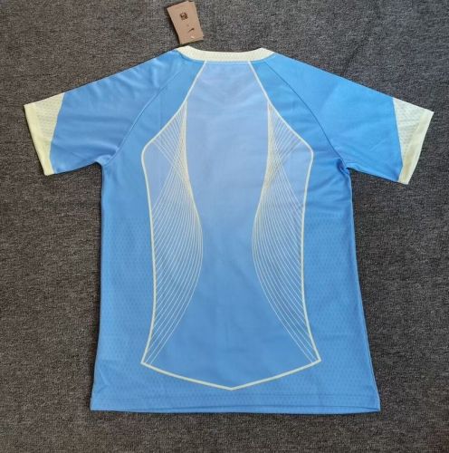 Barca Camisetas de Futbol Fan Version 2024-2025 Barcelona Light Blue Soccer Jersey