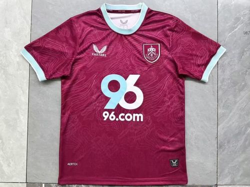 Fans version 2025-2026 Burnley Home Soccer Jersey Football Shirt