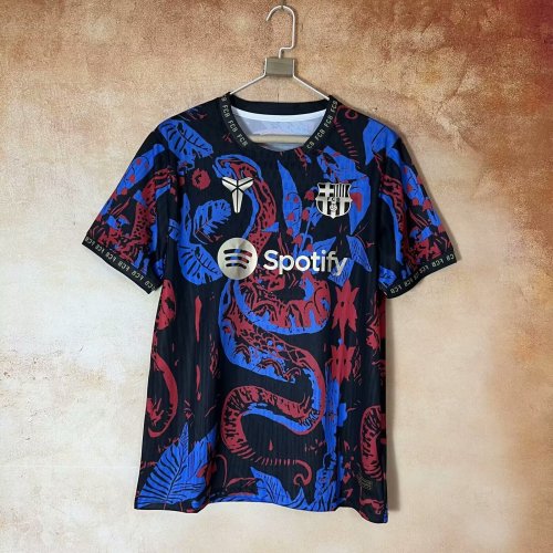 Barca Camisetas de Futbol Fans Version 2025-2026 Barcelona Colorful Snake Version Soccer Jersey