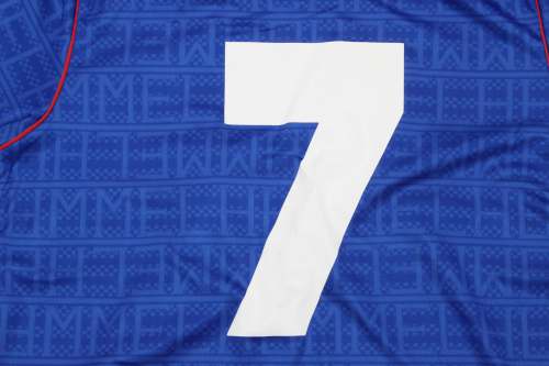 Retro Jersey 1991 Sunderland 7 Away Blue Soccer Jersey Vintage Football Shirt