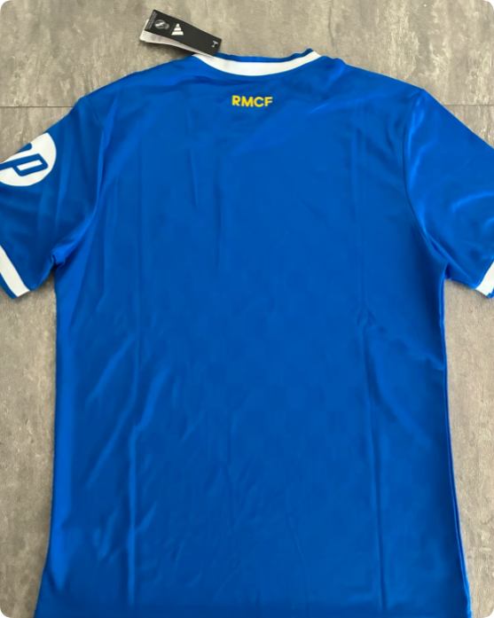 with Intercontinental Cup Winners Badge Fans Version 2025-2026 Real Madrid Third Away Blue Soccer Jersey Real Football Shirt