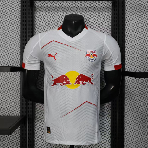 Player Version 2025-2026 Red Bull Bragantino Home Soccer Jersey Football Shirt