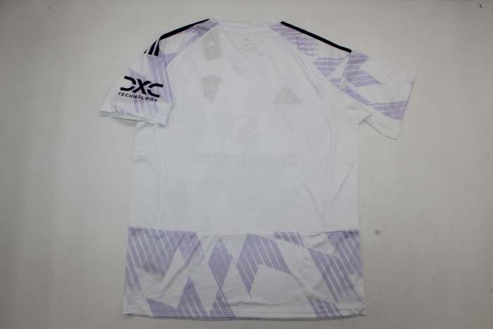 with EPL Patch Fan Version 2025-2026 Manchester United Away Soccer Jersey Football Shirt