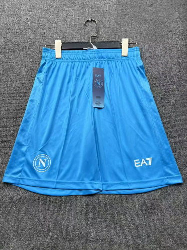 Fan Version 2025-2026 Napoli Home Soccer Shorts Football Shorts