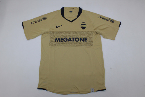Retro Jersey 2007-2008 Boca Juniors PALERMO 9 Away Soccer Jersey Vintage Football Shirt