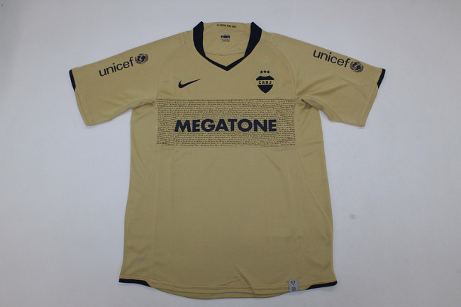 Retro Jersey 2007-2008 Boca Juniors Away Soccer Jersey Vintage Football Shirt