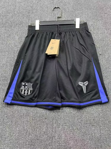 Fan Version 2025-2026 Barcelona Away Soccer Shorts Football Shorts