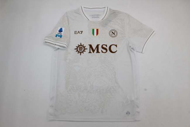 with Scudetto+Serie A Patch Fan Version 2025-2026 Calcio Napoli Away Football Shirt Napoles Soccer Training Jersey