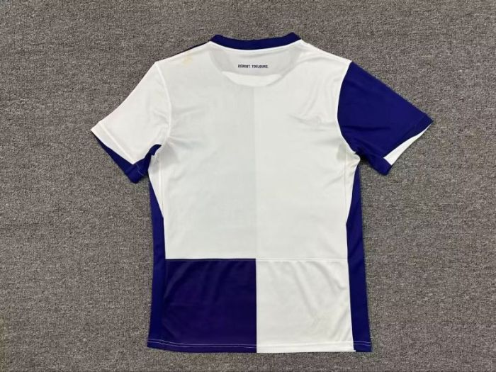 Fans Version 2025-2026 Toulouse Home Soccer Jersey Football Shirt