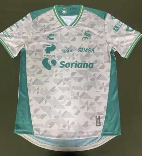 Player Version 2025-2026 Santos Laguna Away Soccer Jersey Football Shirt
