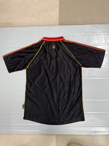 Retro Jersey 1999-2000 Galatasaray Third Away Black Soccer Jersey Vintage Football Shirt