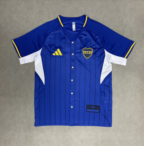 2025-2026 Boca Juniors Blue MLB Jersey Baseball Shirt
