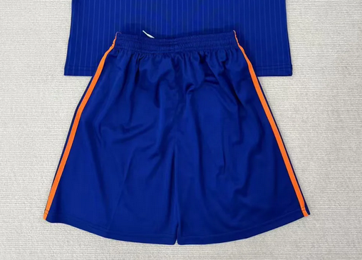 Fan Version 2025-2026 Newcastle United Third Away Blue Soccer Shorts Football Shorts