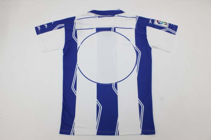 with LFP Patch Retro Jersey 1997-1998 Hércules CF Home Soccer Jersey Hercules Football Shirt