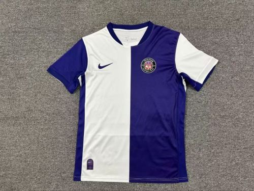 Fans Version 2025-2026 Toulouse Home Soccer Jersey Football Shirt
