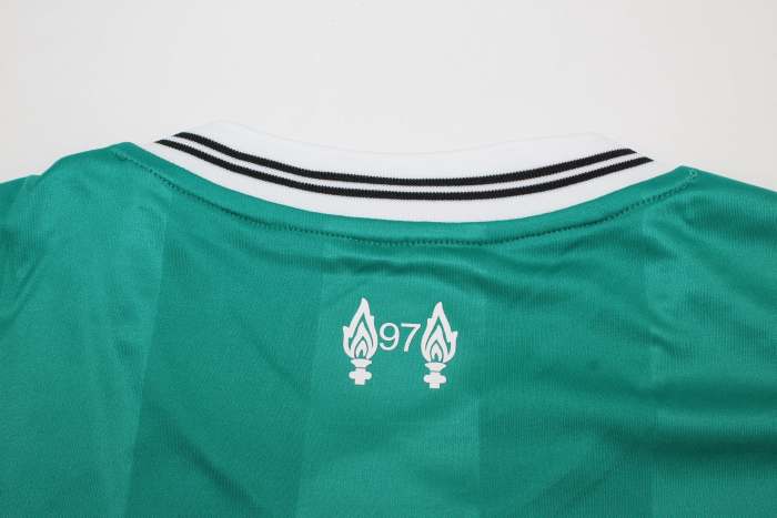 Fan Version 2025-2026 Liverpool Third Away Green Soccer Jersey Football Shirt