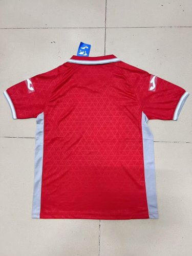 with LALIGA Patch Fan Version 2025-2026 Córdoba Third Away Red Soccer Jersey Cordoba Cordoba Football Shirt