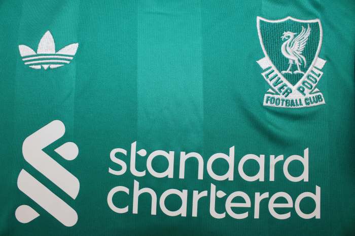 Fan Version 2025-2026 Liverpool Third Away Green Soccer Jersey Football Shirt
