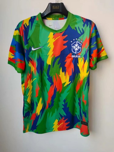 Fan Version 2025 Brazil Green Colorful Special Edition Soccer Jersey Brasil Camisetas de Futbol