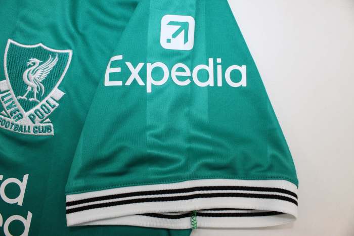 Fan Version 2025-2026 Liverpool Third Away Green Soccer Jersey Football Shirt