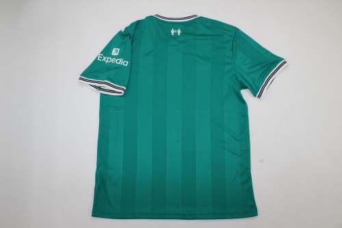 Fan Version 2025-2026 Liverpool Third Away Green Soccer Jersey Football Shirt