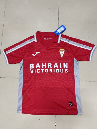 with LALIGA Patch Fan Version 2025-2026 Córdoba Third Away Red Soccer Jersey Cordoba Cordoba Football Shirt