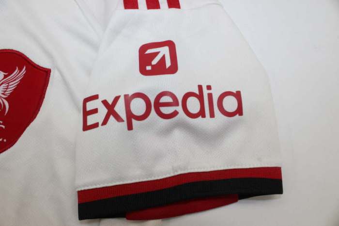 Fan Version 2025-2026 Liverpool Away White Soccer Jersey Football Shirt