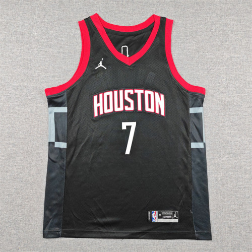 Youth/Kids Houston Rockets DURANT 7 Black Basketball Shirt Child NBA Jersey