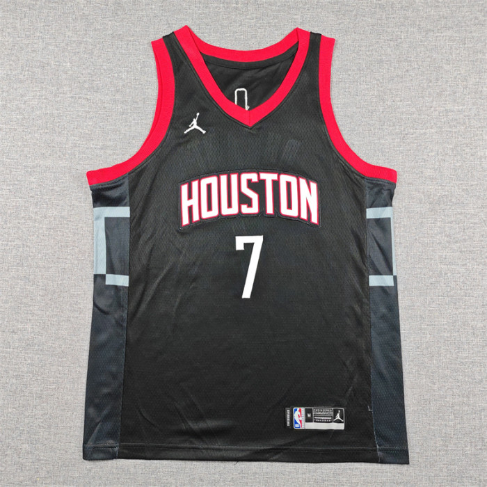 Youth/Kids Houston Rockets DURANT 7 Black Basketball Shirt Child NBA Jersey