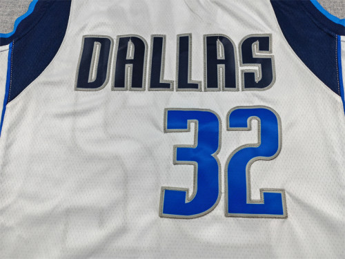 Dallas Mavericks FLAGG 32 White NBA Jersey Basketball Shirt