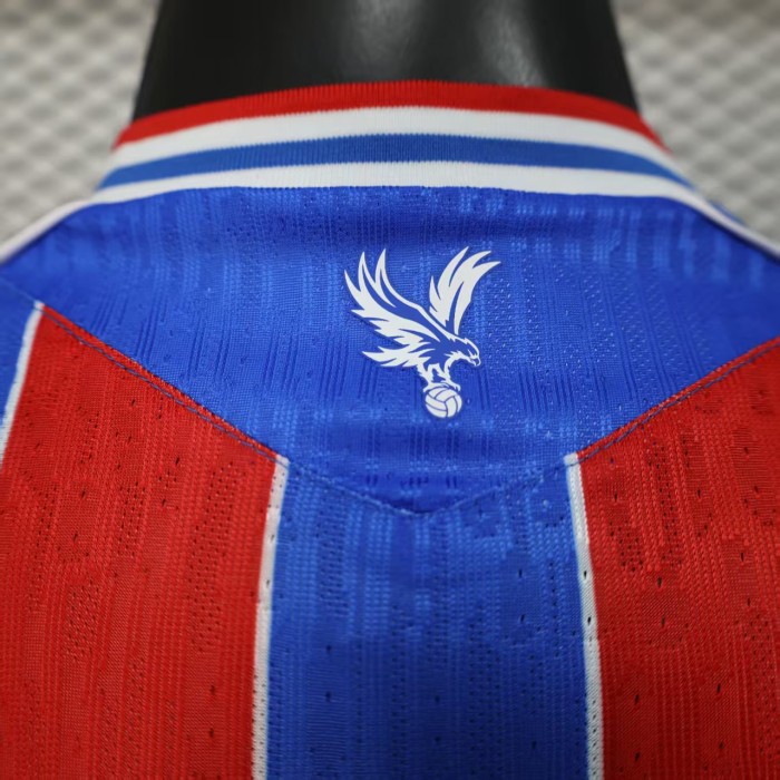 Palace Football Shirt Player Version 2025-2026 Crystal Palace Home Soccer Jersey
