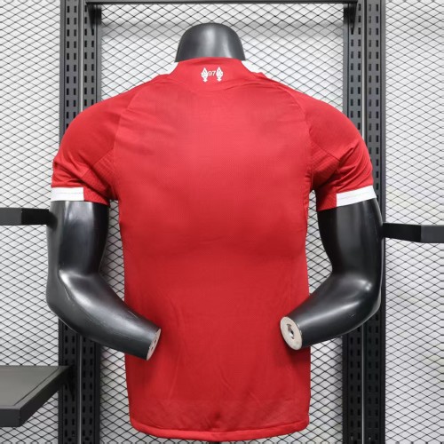 Player Version 2025-2026 Liverpool Home Soccer Jersey Football Shirt