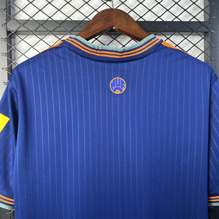 Fan Version 2025-2026 Newcastle United Third Away Blue Soccer Jersey Football Shirt