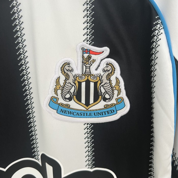 Fan Version 2025-2026 Newcastle United Home Soccer Jersey Football Shirt