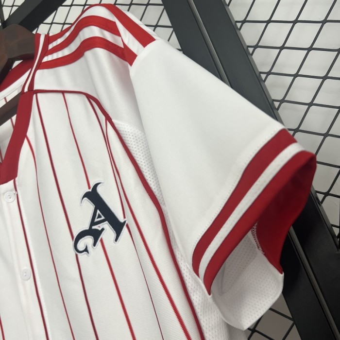 Fan Version Arsenal 2025-2026 Baseball Jersey MLB Shirt