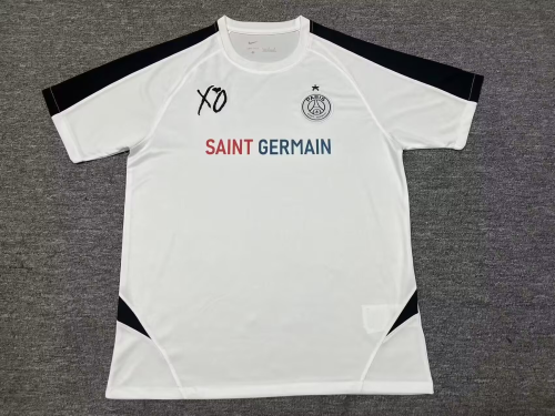 Fan Version 2025-2026 PSG White XO Special Edition Soccer Jersey Paris Saint-Germain Football Maillot