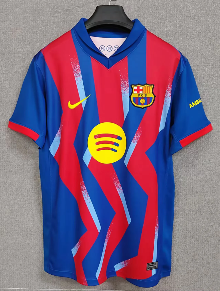 Barca Camisetas de Futbol Fans Version 2025-2026 Barcelona Fourth Away Soccer Jersey