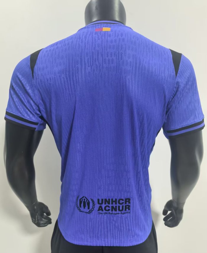 Barca Camisetas de Futbol Player Version 2025-2026 Barcelona Purple Special Edition Soccer Jersey