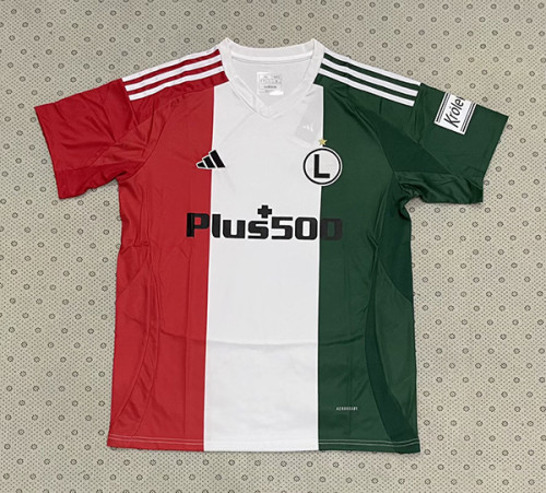 Fans Version 2025-2026 Legia Warsaw Away Soccer Jersey Football Shirt