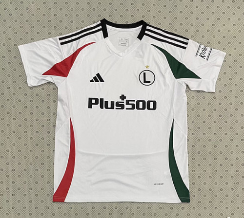 Fans Version 2025-2026 Legia Warsaw Home Soccer Jersey Football Shirt