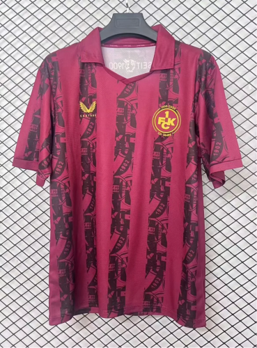 Fan Version 2025-2026 1. FC Kaiserslautern 125th Years Anniversary Soccer Jersey Football Shirt